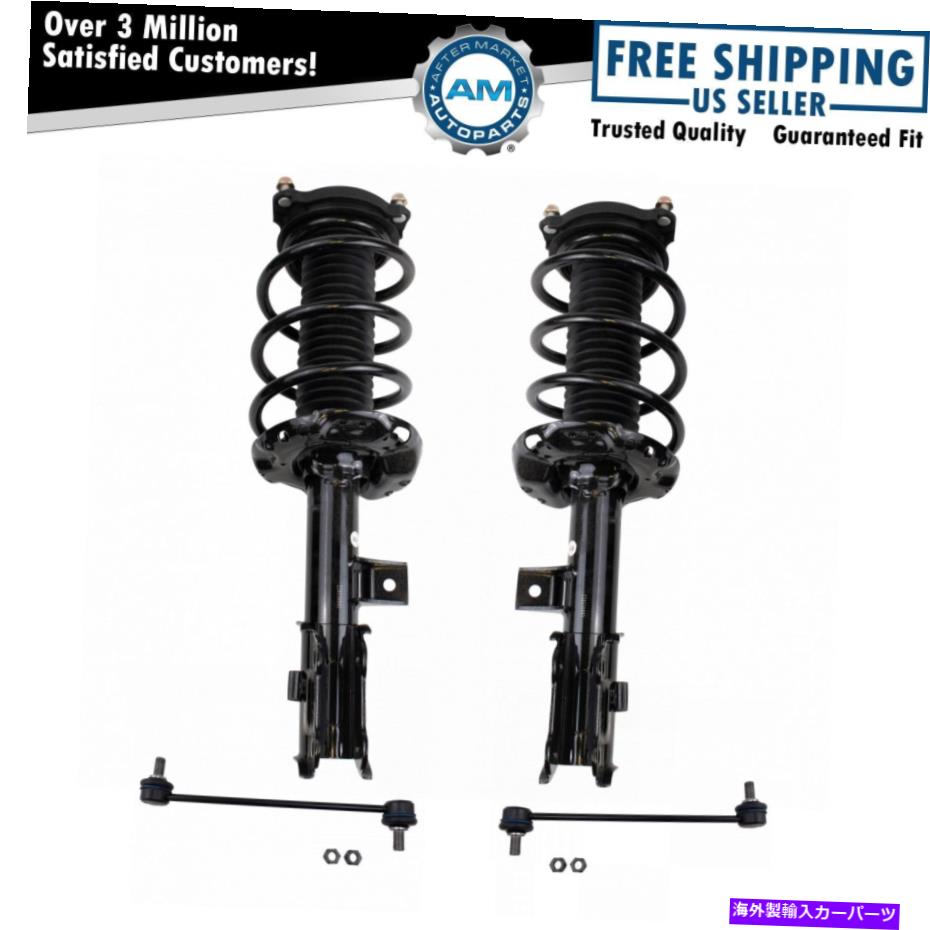 ボールジョイント Front Struts＆Links Kitフィット2016-2018 Hyundai Tucson 2017-2019 Kia Sportage Front Struts & Links Kit Fits 2016-2018 Hyundai Tucson 2017-2019 Kia Sportage【並行輸入品】