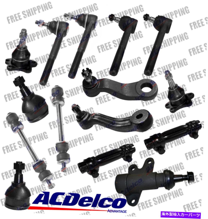 ボールジョイント RWDステアリングキットGMCボールジョイントタイロッド用Acedelco Idler Pitman Arm RWD Steering Kit Acedelco For GMC Ball Joint Tie Rods Idler Pitman Arm【並行輸入品】
