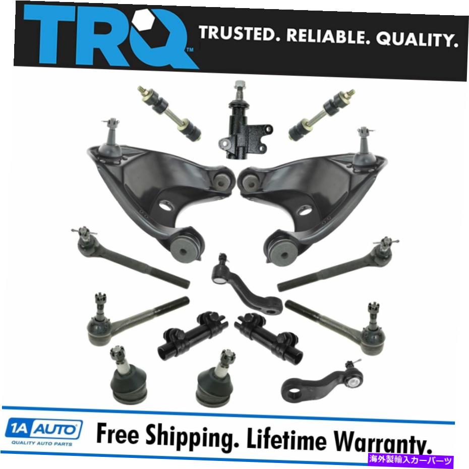 ボールジョイント TRQステアリングサスペンションキットコントロールアームタイロッドスウェイバーエンドリンク15 PC新規 TRQ Steering Suspension Kit Control Arms Tie Rods Sway Bar End Links 15 pc New【並行輸入品】|Us Custom Parts Shop USDM