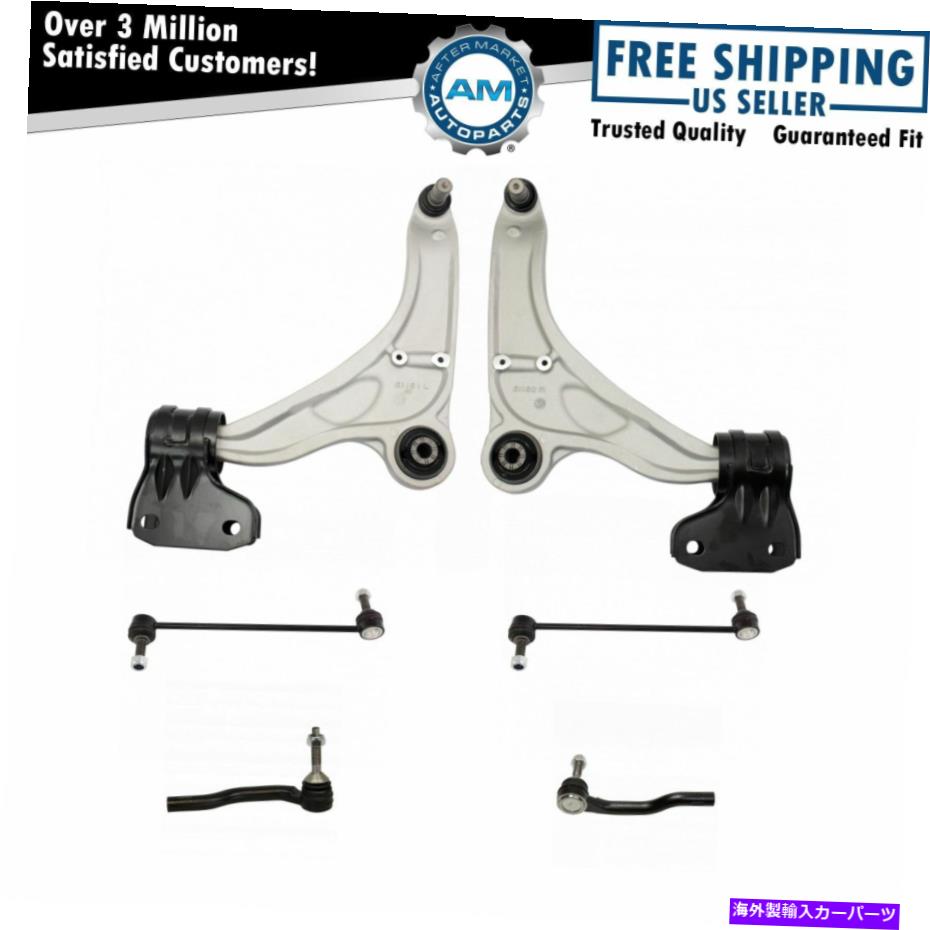 ボールジョイント フロントコントロールアームボールジョイントスウェイバーリンクタイロッドステアリングサスペンションキット6pc Front Control Arm Ball Joint Sway Bar Link Tie Rod Steering Suspension Kit 6pc【並行輸入品】 77,198円