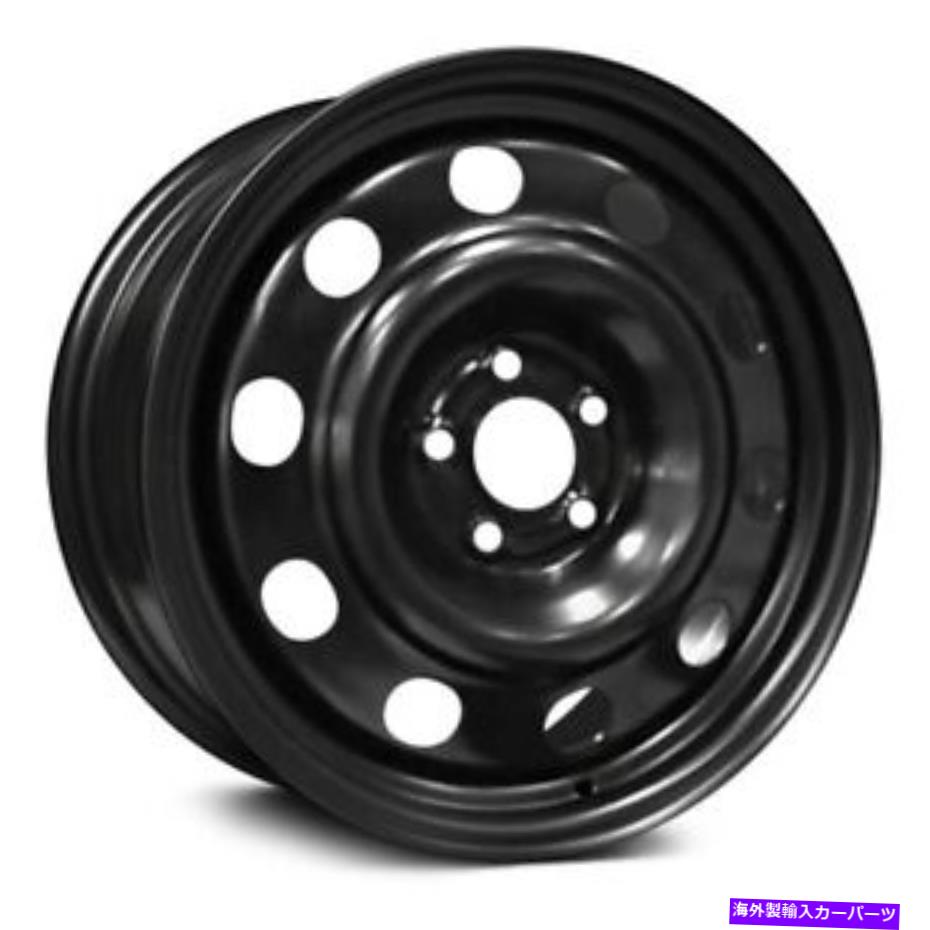 ホイール　４本セット RT 17 "スチールホイール5ラグX47508ホイール17x7（40、5x108）4のブラックリムセット RT 17" STEEL WHEEL 5 LUG X47508 Wheels 17x7 (40, 5x108) Black Rims Set of 4【並行輸入品】｜Us Custom Parts Shop USDM