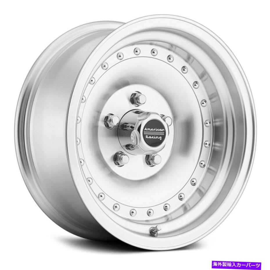 ホイール　４本セット American Racing AR61 Outlaw 1 1PCホイール15x8（-19、5x139.7）4のリムセット American Racing AR61 OUTLAW 1 1PC Wheels 15x8 (-19, 5x139.7) Rims Set of 4【並行輸入品】