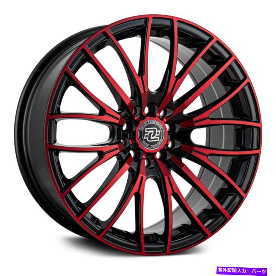 ホイール　４本セット ドラッグコンセプトR-37ホイール17x7.5（38、5x100、73.1）4のブラックリムセット Drag Concepts R-37 Wheels 17x7.5 (38, 5x100, 73.1) Black Rims Set of 4【並行輸入品】 272,745円