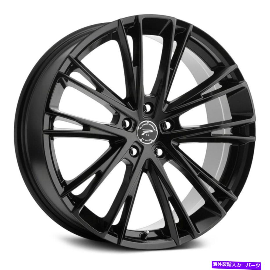 ホイール　４本セット Platinum 458bk Prophecy Wheels 17x8（35、5x100、63.3）4のブラックリムセット Platinum 458BK Prophecy Wheels 17x8 (35, 5x100, 63.3) Black Rims Set of 4【並行輸入品】｜Us Custom Parts Shop USDM