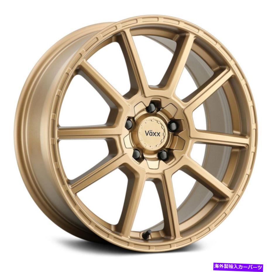 ホイール 4本セット Voxxモンテホイール17x7.5(20、5x114.3、73.1)4のブロンズリムセット Voxx MONTE Wheels 17x7.5 (20, 5x114.3, 73.1) Bronze Rims Set of 4【並行輸入品】|Us Custom Parts Shop USDM