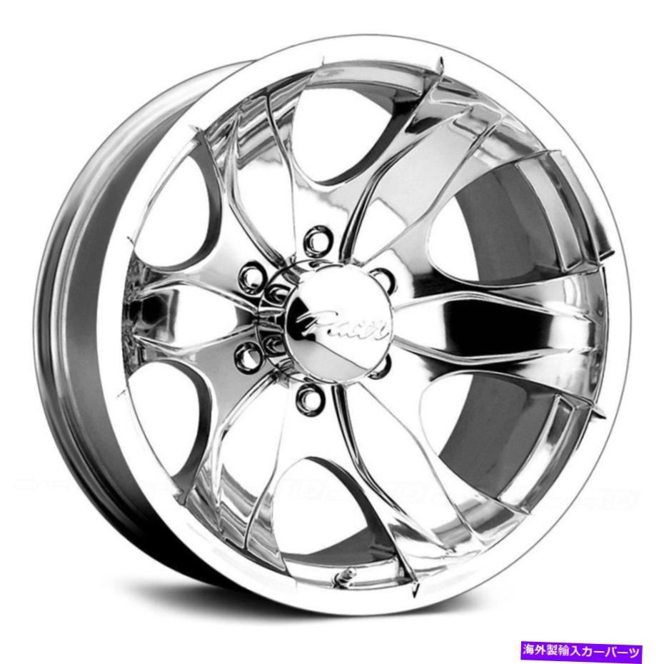 ホイール　４本セット Pacer 187p Warrior Wheels 15x8（-19、5x127、83.06）4の磨かれたリムセット Pacer 187P WARRIOR Wheels 15x8 (-19, 5x127, 83.06) Polished Rims Set of 4【並行輸入品】