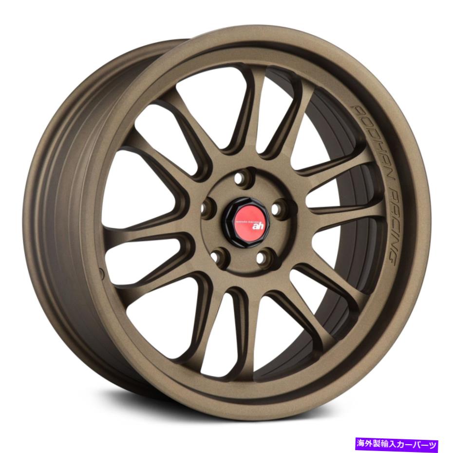 ホイール 4本セット Aodhan AH07ホイール18x9.5(30、5x114.3、73.1)4のブロンズリムセット Aodhan AH07 Wheels 18x9.5 (30, 5x114.3, 73.1) Bronze Rims Set of 4【並行輸入品】|Us Custom Parts Shop USDM