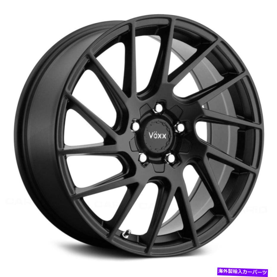 ホイール　４本セット Voxx Falcoホイール17x7.5（40、5x114.3、73.1）4のブラックリムセット Voxx FALCO Wheels 17x7.5 (40, 5x114.3, 73.1) Black Rims Set of 4【並行輸入品】｜Us Custom Parts Shop USDM