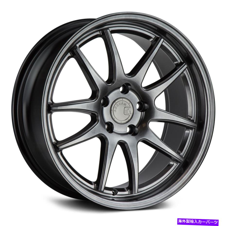 ホイール 4本セット aodhan ds02ホイール18x8.5(35、5x114.3、73.1)4のブラックリムセット Aodhan DS02 Wheels 18x8.5 (35, 5x114.3, 73.1) Black Rims Set of 4【並行輸入品】|Us Custom Parts Shop USDM