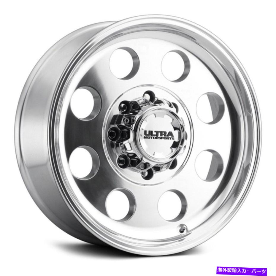 ホイール　４本セット Ultra 164pホイール16x8（12、8x165.1、125.2）4の磨かれたリムセット Ultra 164P Wheels 16x8 (12, 8x165.1, 125.2) Polished Rims Set of 4【並行輸入品】