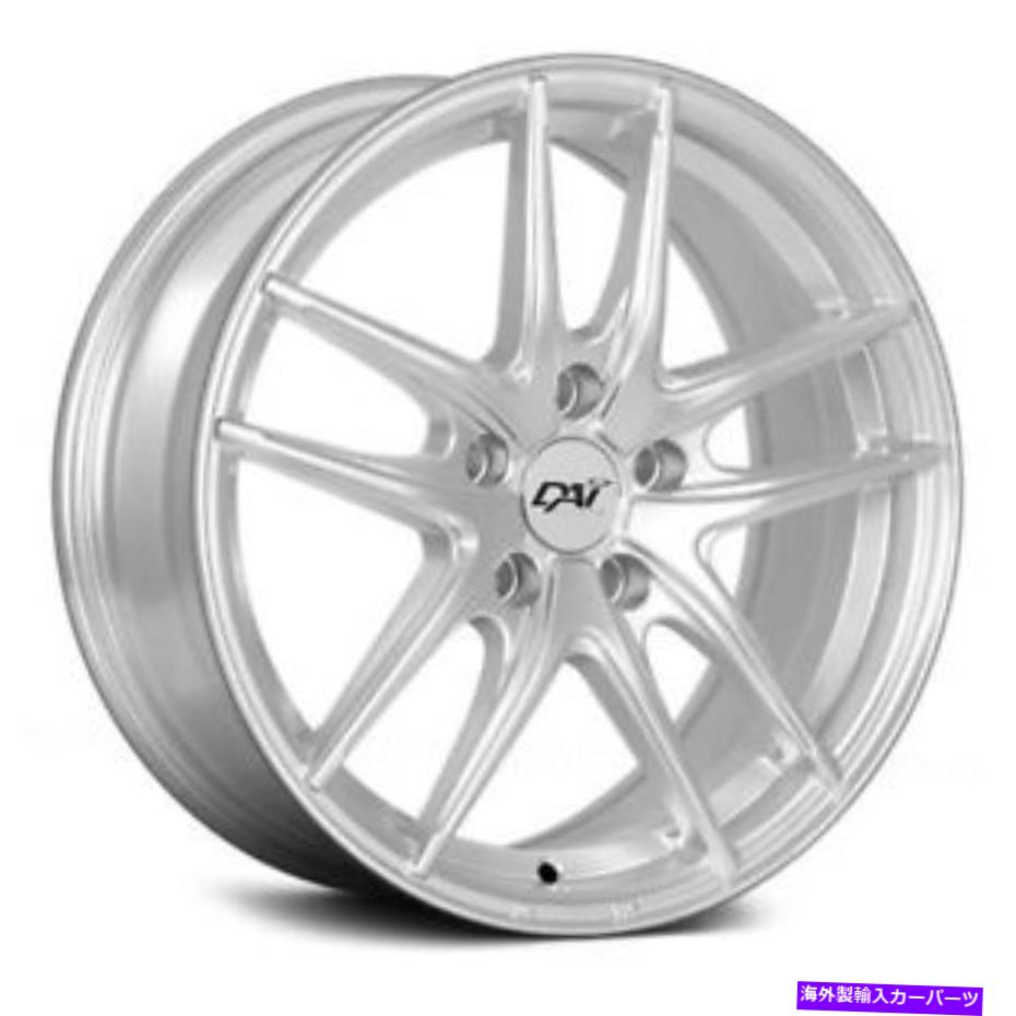 ホイール 4本セット Dai Alloys DW100頂点ホイール16x7(40、5x114.3、67.1)4のシルバーリムセット DAI Alloys DW100 APEX Wheels 16x7 (40, 5x114.3, 67.1) Silver Rims Set of 4【並行輸入品】|Us Custom Parts Shop USDM