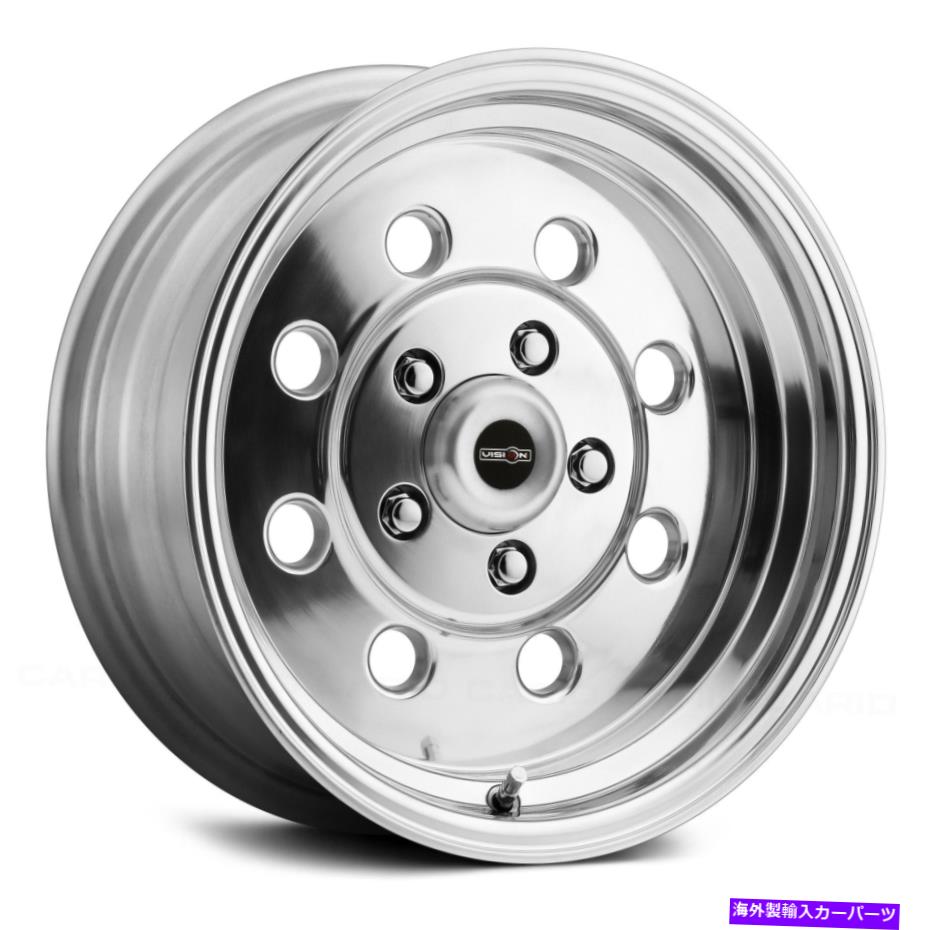 ホイール　４本セット Vision 531 Sport Lite Wheels 15x7（0、5x114.3、83.1）4の磨かれたリムセット Vision 531 SPORT LITE Wheels 15x7 (0, 5x114.3, 83.1) Polished Rims Set of 4【並行輸入品】 265,320円