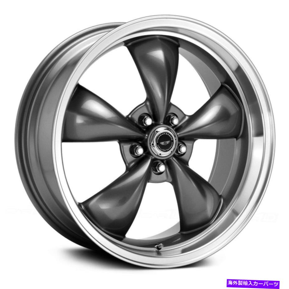ホイール　４本セット American Racing AR105M TORQ THRUST M 1PCホイール16x7（35、5x100）4のリムセット American Racing AR105M TORQ THRUST M 1PC Wheels 16x7 (35, 5x100) Rims Set of 4【並行輸入品】