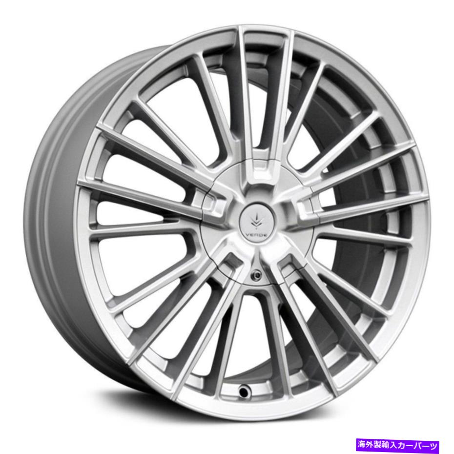 ホイール　４本セット Verde V10流入ホイール17x7.5（40、5x114.3、74.1）4のシルバーリムセット Verde V10 INFLUX Wheels 17x7.5 (40, 5x114.3, 74.1) Silver Rims Set of 4【並行輸入品】｜Us Custom Parts Shop USDM