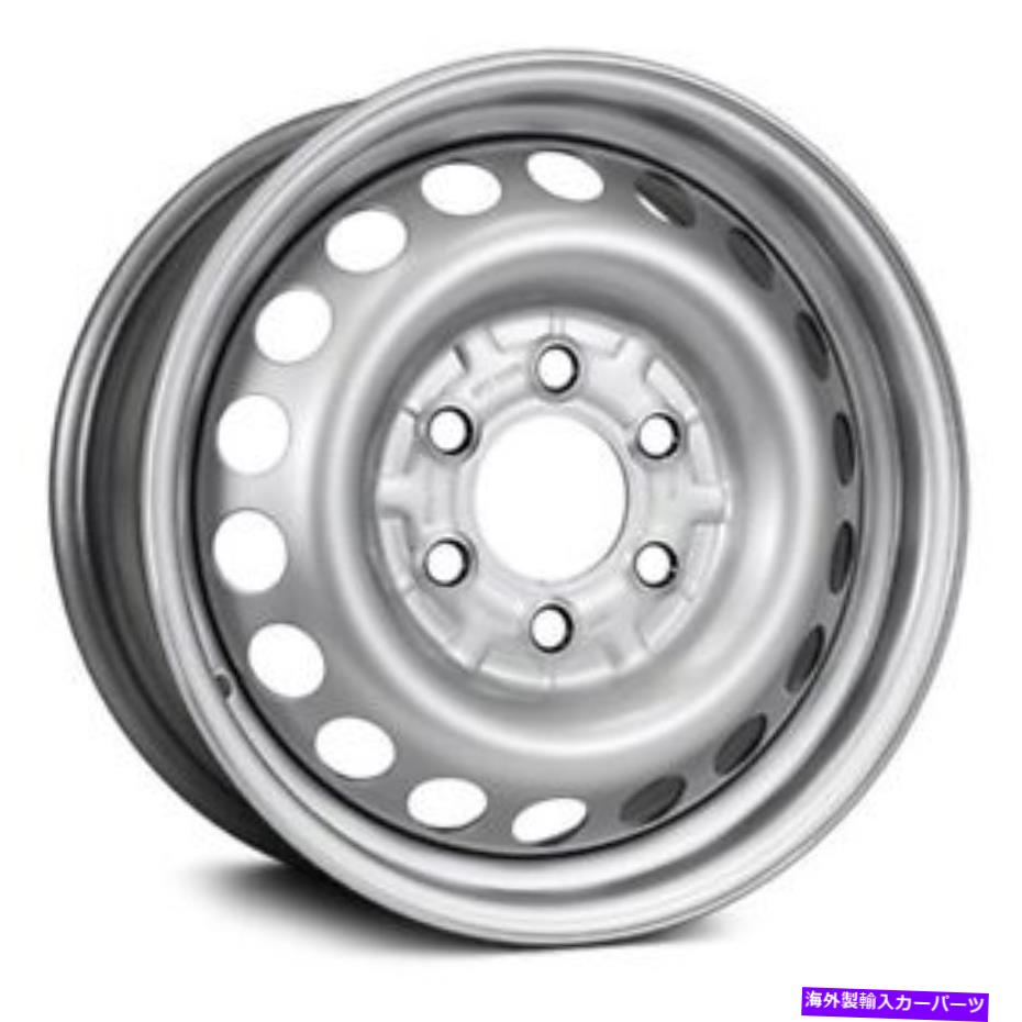 ホイール　４本セット RT 16 "スチールホイール6ラグX46660ホイール16x6.5（52、6x130）4のグレーリムセット RT 16" STEEL WHEEL 6 LUG X46660 Wheels 16x6.5 (52, 6x130) Gray Rims Set of 4【並行輸入品】｜Us Custom Parts Shop USDM