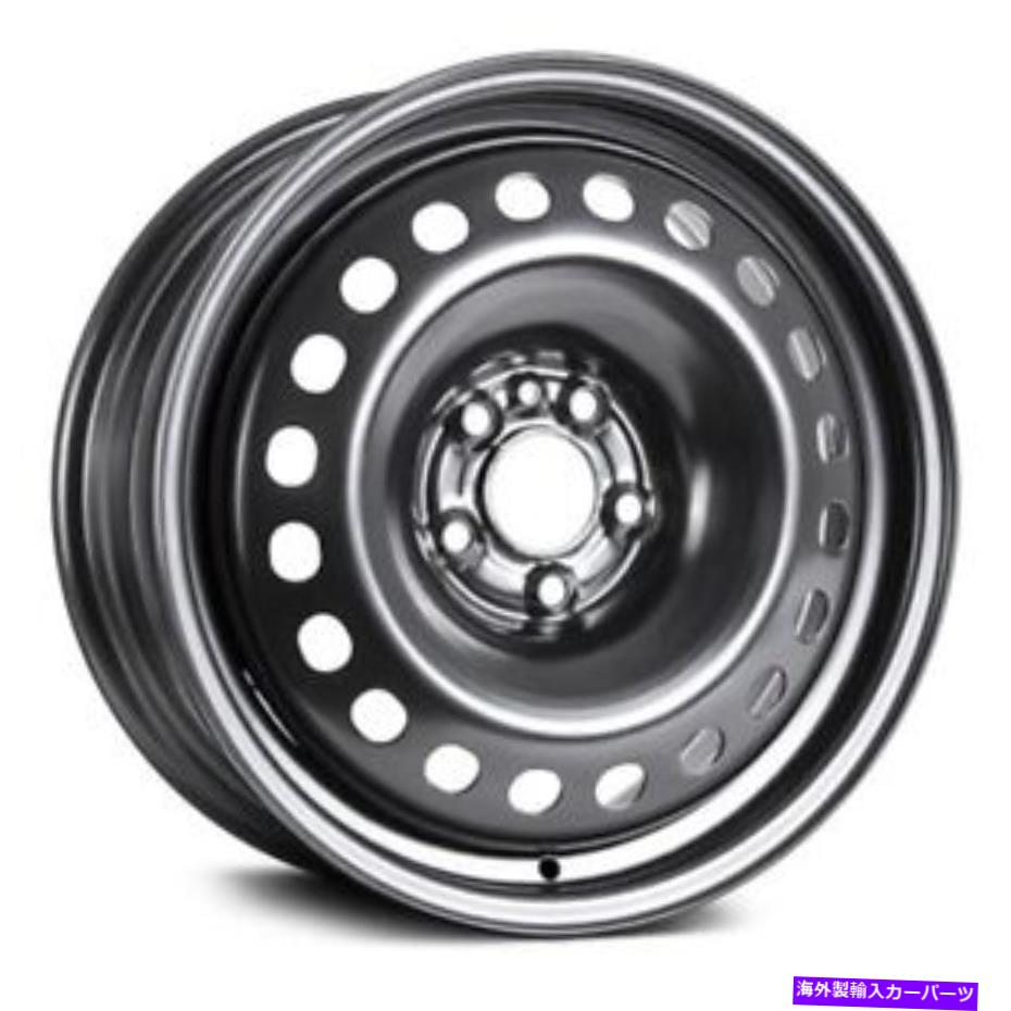 ホイール　４本セット RT 17 "スチールホイール5ラグX47510ホイール17x7（40、5x110）4のブラックリムセット RT 17" STEEL WHEEL 5 LUG X47510 Wheels 17x7 (40, 5x110) Black Rims Set of 4【並行輸入品】｜Us Custom Parts Shop USDM
