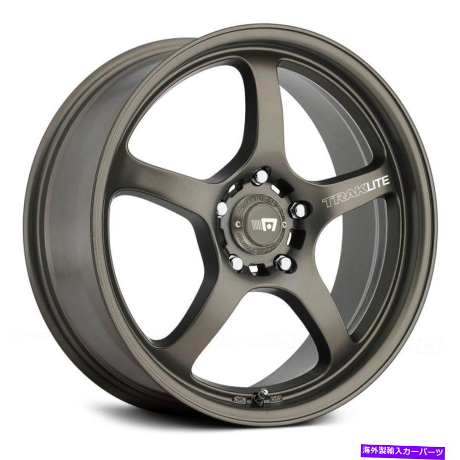 ホイール 4本セット Motegi Racing MR131 Traklite Wheels 17x7(45、5x112、72.56)4のブロンズリムセット Motegi Racing MR131 TRAKLITE Wheels 17x7 (45, 5x112, 72.56) Bronze Rims Set of 4【並行輸入品】|Us Custom Parts Shop USDM
