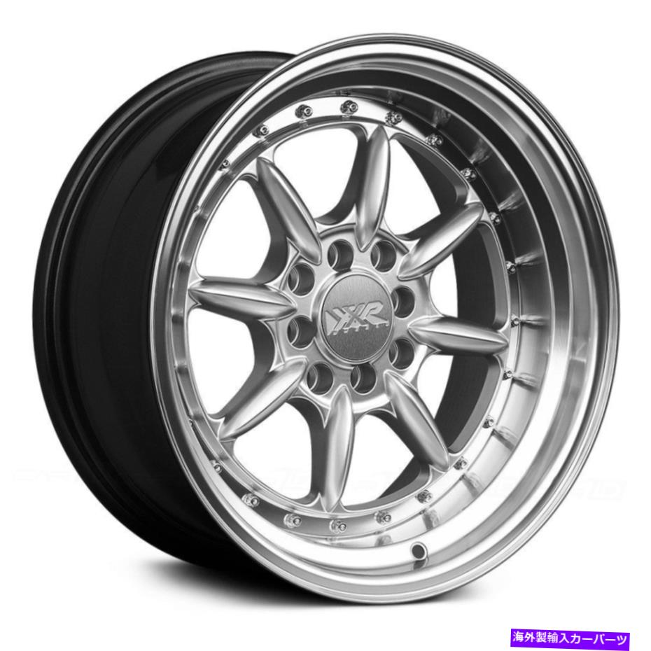 ホイール　４本セット XXR 2.5ホイール15x8（0、4x114.3、73.1）4のシルバーリムセット XXR 2.5 Wheels 15x8 (0, 4x114.3, 73.1) Silver Rims Set of 4【並行輸入品】｜Us Custom Parts Shop USDM