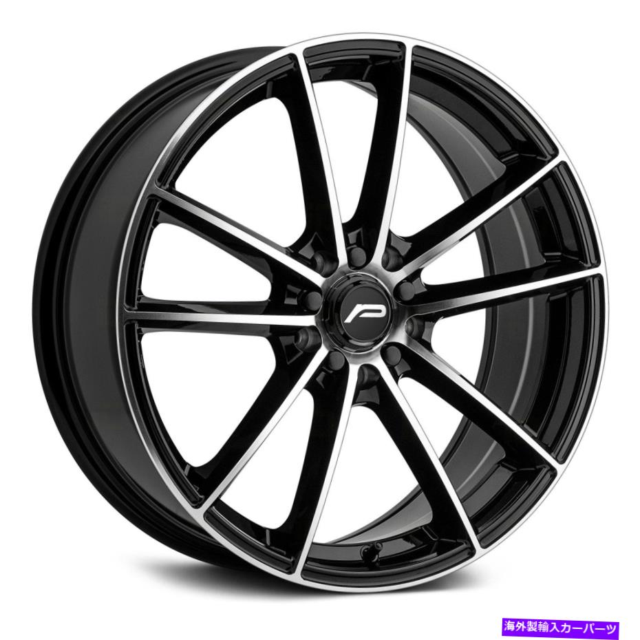 ホイール　４本セット Pacer 792MB Infinity Wheels 17x7.5（42、5x114.3、73.1）4のブラックリムセット Pacer 792MB Infinity Wheels 17x7.5 (42, 5x114.3, 73.1) Black Rims Set of 4【並行輸入品】｜Us Custom Parts Shop USDM