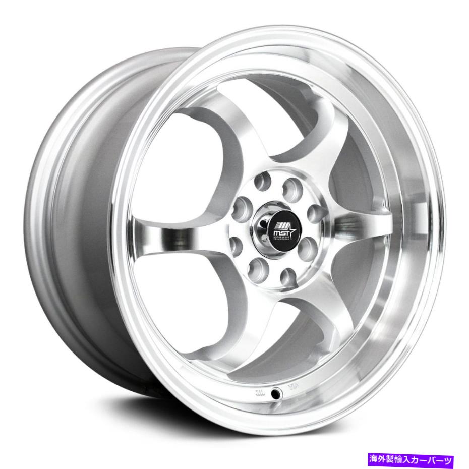 ホイール　４本セット MST MT39ホイール16x7（30、4x114.3、73.1）4の機械加工リムセット MST MT39 Wheels 16x7 (30, 4x114.3, 73.1) Machined Rims Set of 4【並行輸入品】