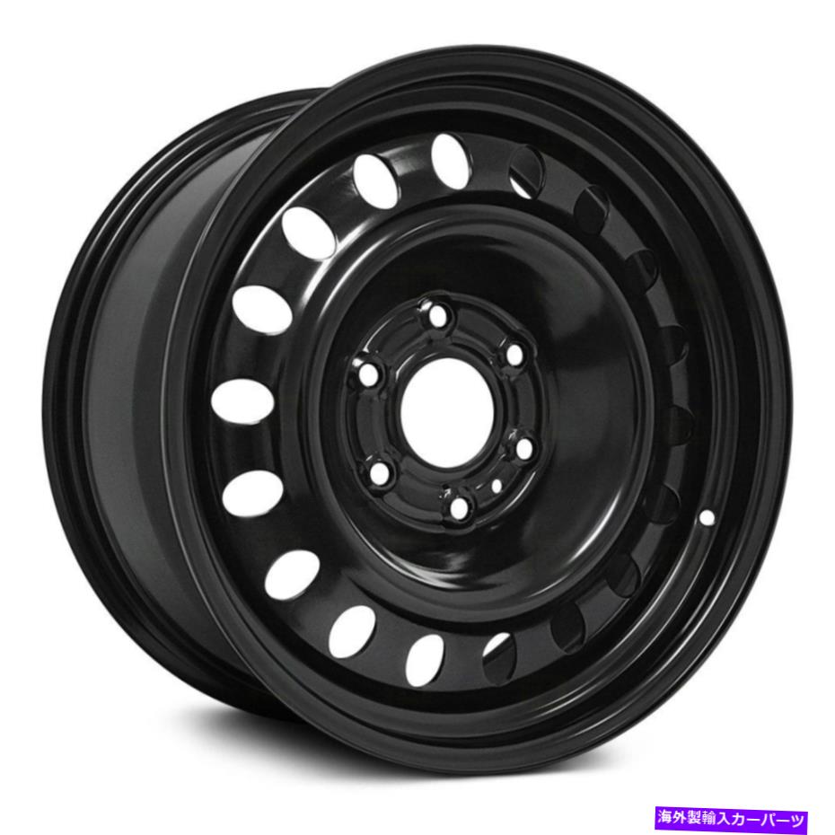ホイール　４本セット RT 18 "スチールホイール6ラグx48655ホイール18x8（25、6x139.7）4のブラックリムセット RT 18" STEEL WHEEL 6 LUG X48655 Wheels 18x8 (25, 6x139.7) Black Rims Set of 4【並行輸入品】｜Us Custom Parts Shop USDM