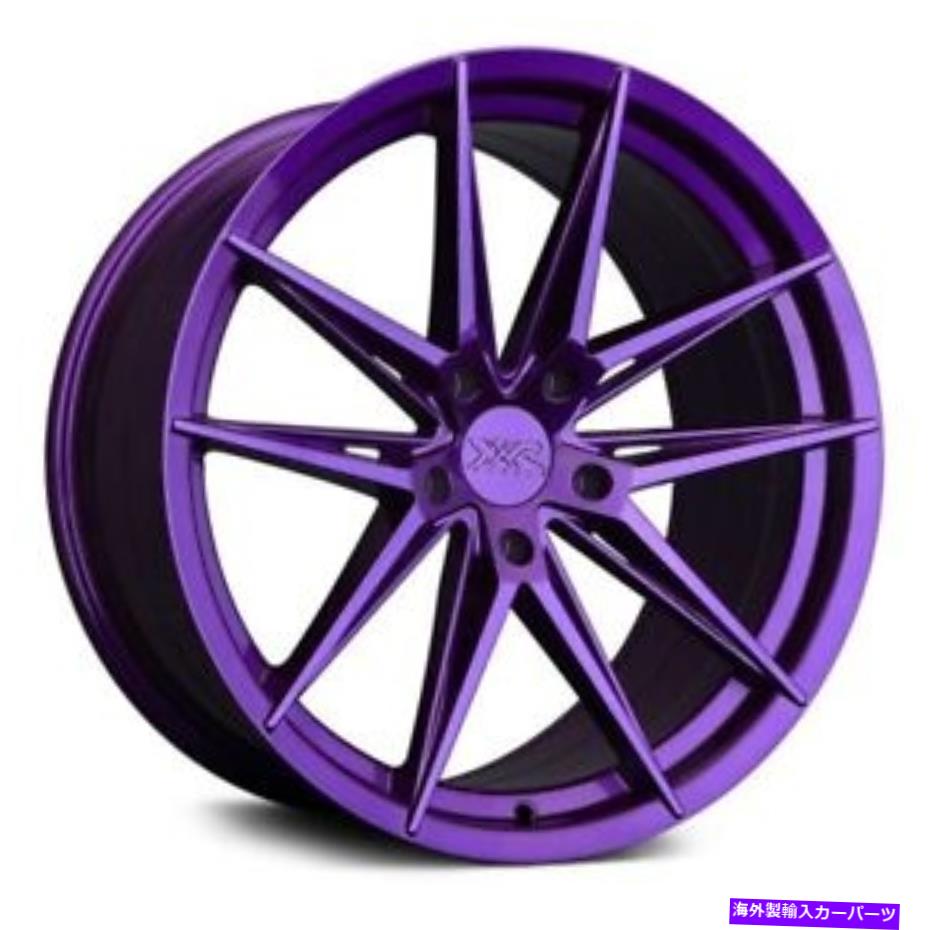 ホイール　４本セット XXR 577ホイール19x8.5（40、5x114.3、73.1）紫リムセット4 XXR 577 Wheels 19x8.5 (40, 5x114.3, 73.1) Purple Rims Set of 4【並行輸入品】｜Us Custom Parts Shop USDM