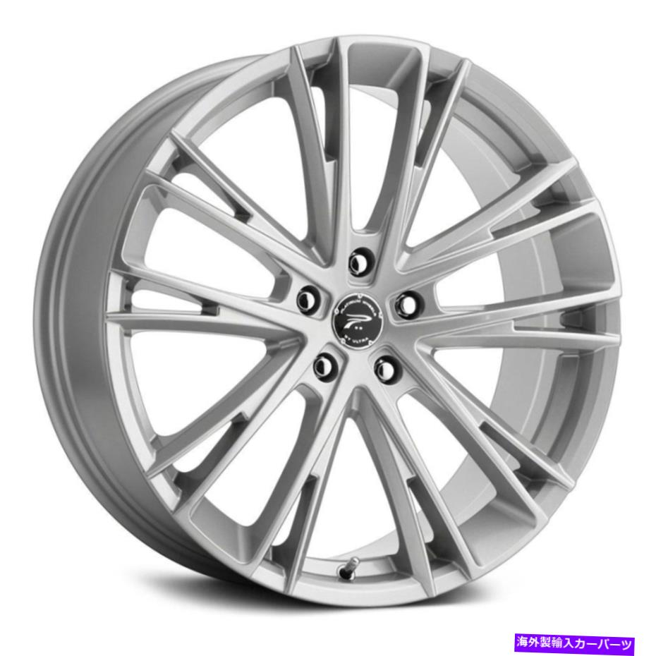 ホイール 4本セット Platinum 458s Prophecy Wheels 18x8(40、5x114.3、72.62)4のシルバーリムセット Platinum 458S Prophecy Wheels 18x8 (40, 5x114.3, 72.62) Silver Rims Set of 4【並行輸入品】|Us Custom Parts Shop USDM