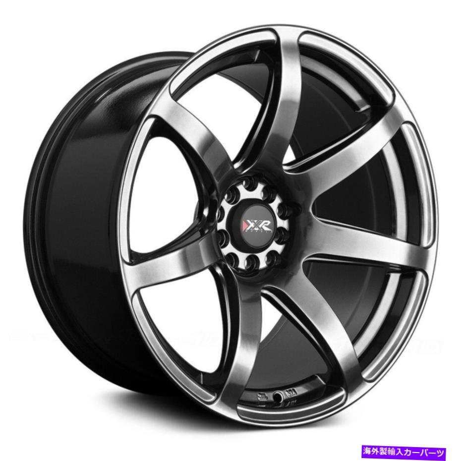 ホイール　４本セット XXR 560ホイール18x8.5（35、5x114.3、73.1）4のブラックリムセット XXR 560 Wheels 18x8.5 (35, 5x114.3, 73.1) Black Rims Set of 4【並行輸入品】