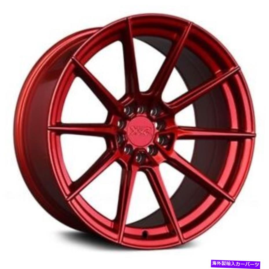 ホイール　４本セット XXR 567ホイール18x8.5（35、5x100、73.1）4の赤いリムセット XXR 567 Wheels 18x8.5 (35, 5x100, 73.1) Red Rims Set of 4【並行輸入品】