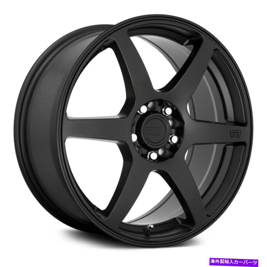 ホイール 4本セット Motegi Racing MR143 CS6ホイール17x7(40、4x114.3、72.56)4のブラックリムセット Motegi Racing MR143 CS6 Wheels 17x7 (40, 4x114.3, 72.56) Black Rims Set of 4【並行輸入品】|Us Custom Parts Shop USDM