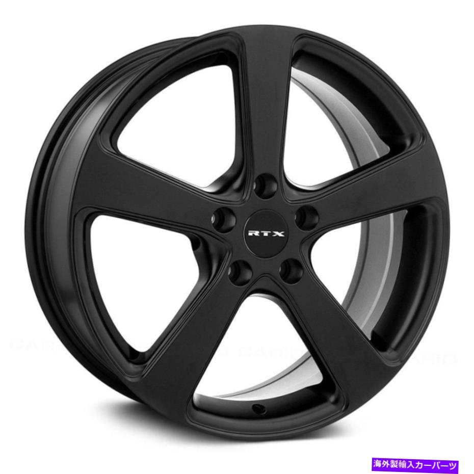 ホイール 4本セット RTXマルチホイール17x7(42、5x114.3、73.1)4のブラックリムセット RTX MULTI Wheels 17x7 (42, 5x114.3, 73.1) Black Rims Set of 4【並行輸入品】|Us Custom Parts Shop USDM