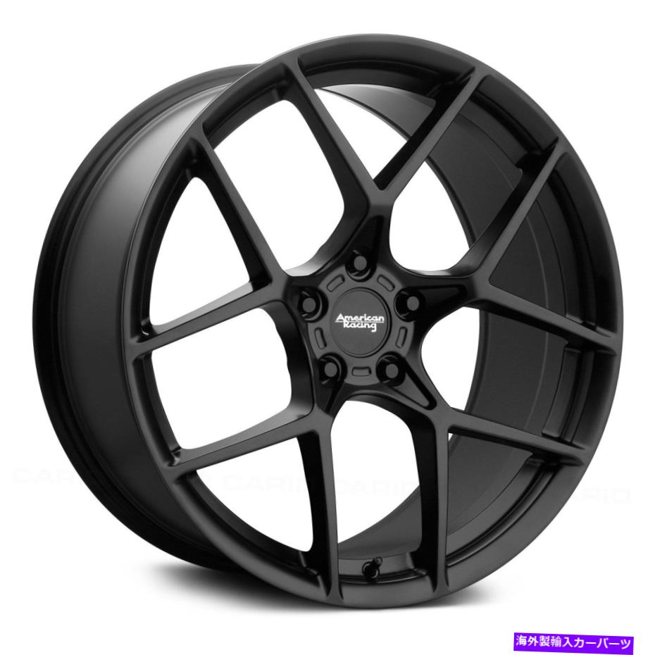 ホイール　４本セット American Racing AR924 Crossfire 1PCホイール18x8.5（50、5x120.65）4のリムセット American Racing AR924 CROSSFIRE 1PC Wheels 18x8.5 (50, 5x120.65) Rims Set of 4【並行輸入品】
