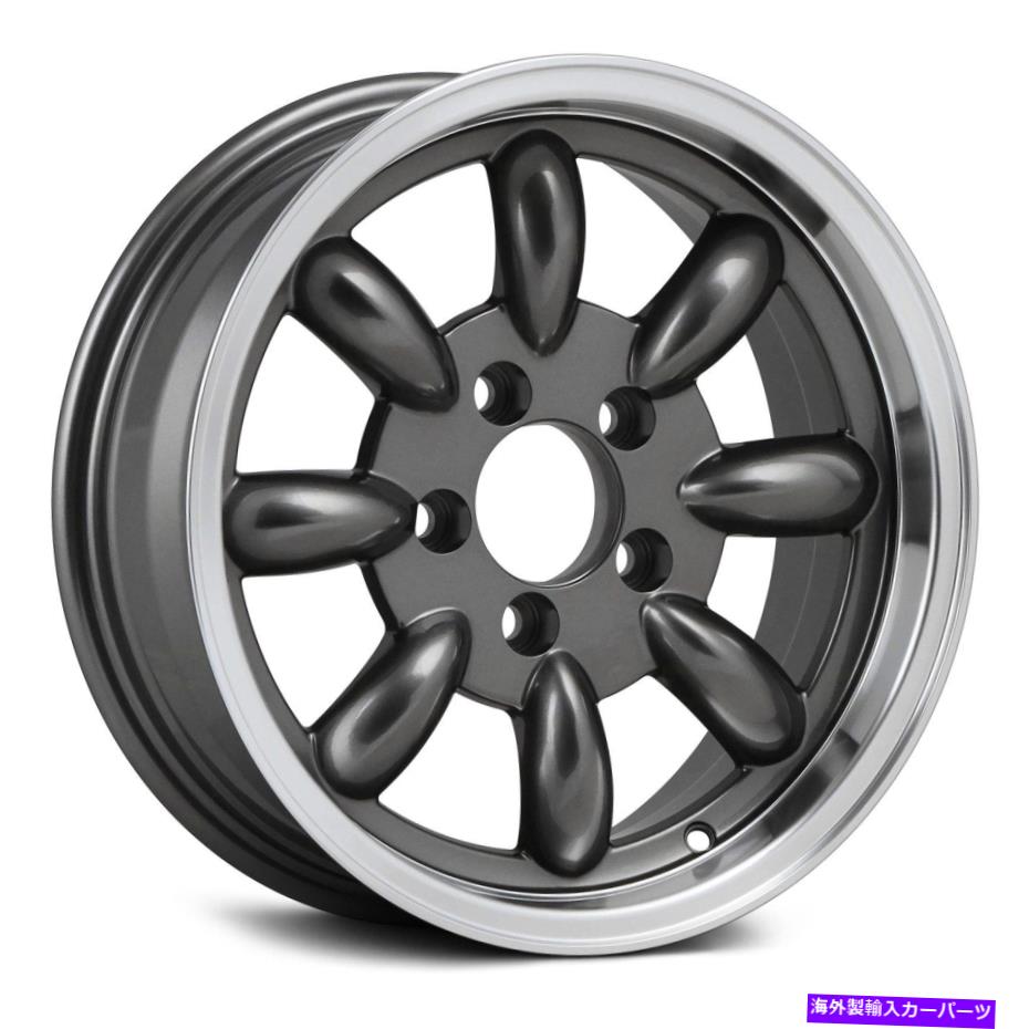 ホイール　４本セット 伝説的なTA 8スポークホイール17x8（7、5x114.3、78）4の炭のリムセット Legendary TA 8-SPOKE Wheels 17x8 (7, 5x114.3, 78) Charcoal Rims Set of 4【並行輸入品】 289,971円