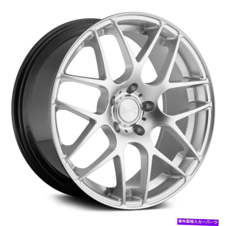 ホイール　４本セット Eurotek UO2ホイール18x8.5（35、5x114.3、73.1）4のシルバーリムセット EuroTEK UO2 Wheels 18x8.5 (35, 5x114.3, 73.1) Silver Rims Set of 4【並行輸入品】