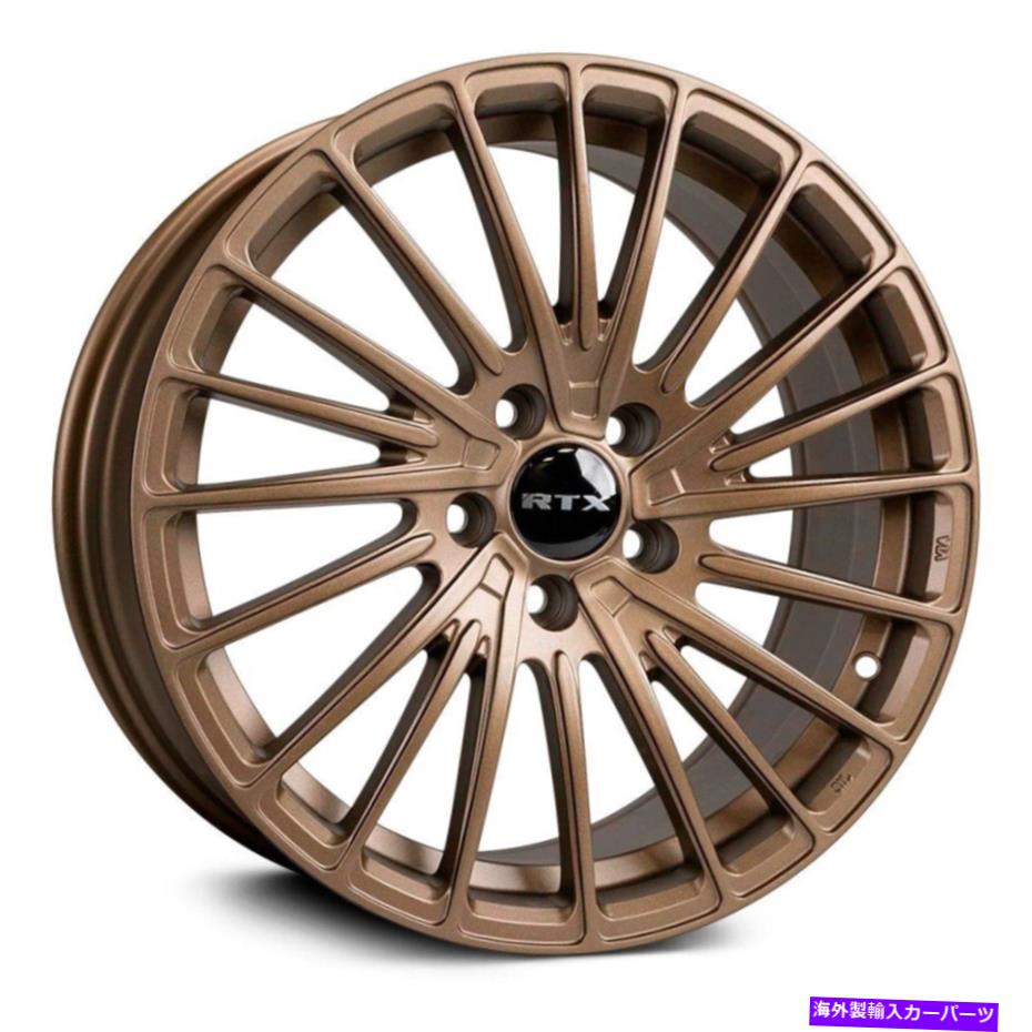 ホイール　４本セット RTXポーラーホイール17x7.5（40、5x114.3、73.1）4のブロンズリムセット RTX POLAR Wheels 17x7.5 (40, 5x114.3, 73.1) Bronze Rims Set of 4【並行輸入品】｜Us Custom Parts Shop USDM
