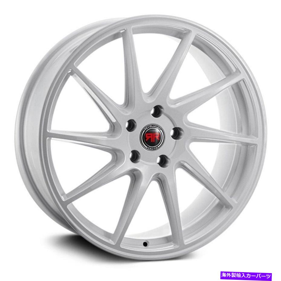 ホイール　４本セット Revolution Racing RR31ホイール18x8（40、5x114.3、73.1）4のホワイトリムセット Revolution Racing RR31 Wheels 18x8 (40, 5x114.3, 73.1) White Rims Set of 4【並行輸入品】