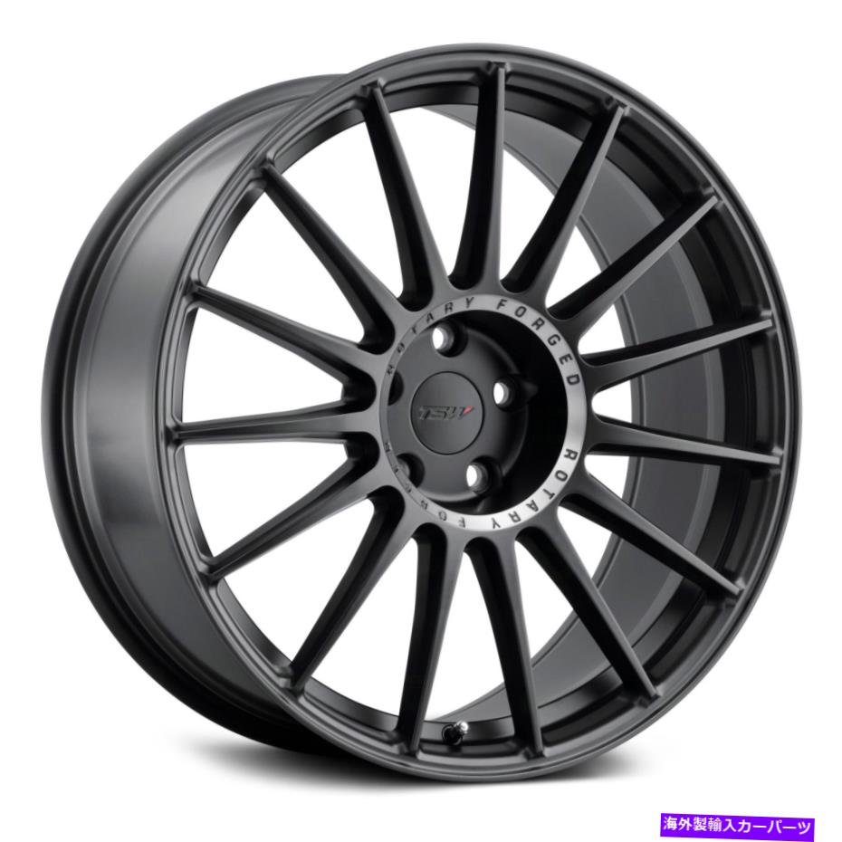 ホイール　４本セット TSWパドックホイール17x8（45、5x112、72.1）4のブラックリムセット TSW PADDOCK Wheels 17x8 (45, 5x112, 72.1) Black Rims Set of 4【並行輸入品】｜Us Custom Parts Shop USDM