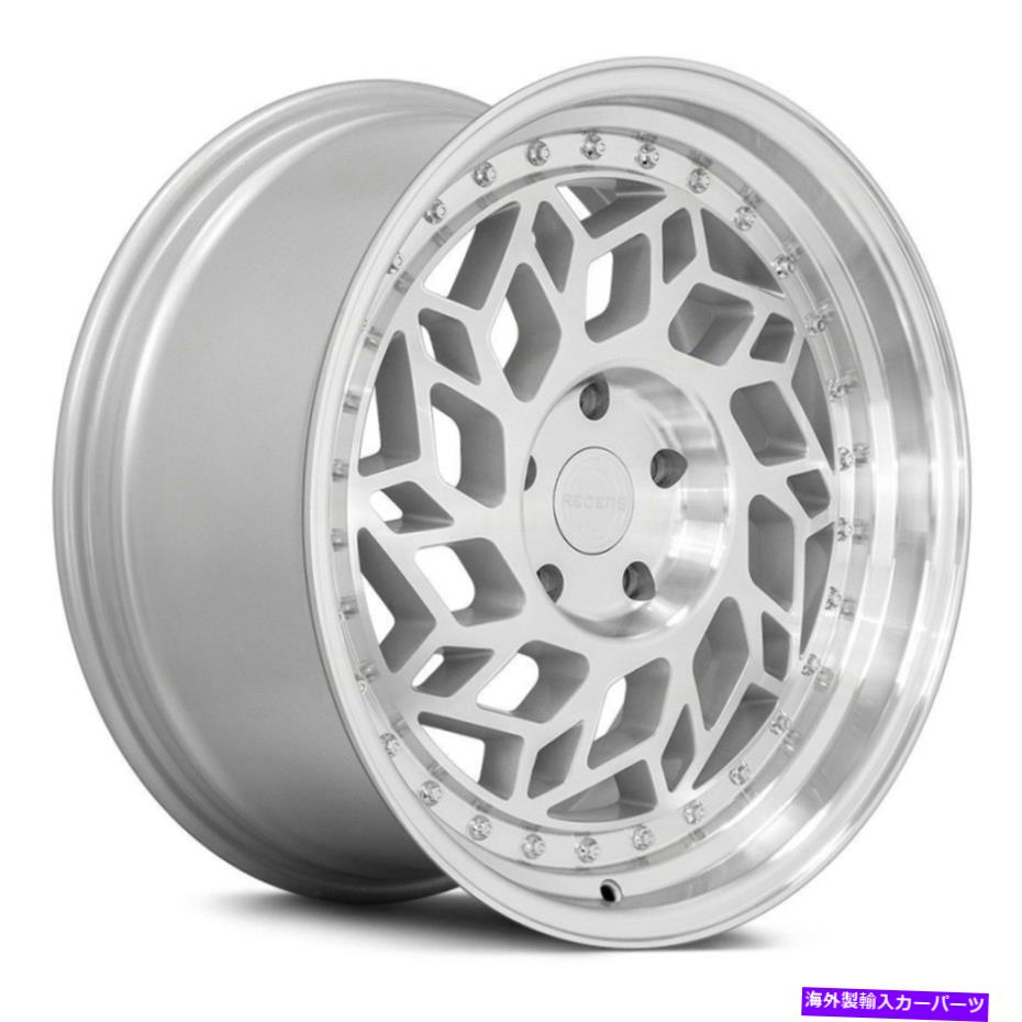 ホイール　４本セット F1R R32ホイール18x8.5（40、5x112、66.56）シルバーリムセット4 F1R R32 Wheels 18x8.5 (40, 5x112, 66.56) Silver Rims Set of 4【並行輸入品】