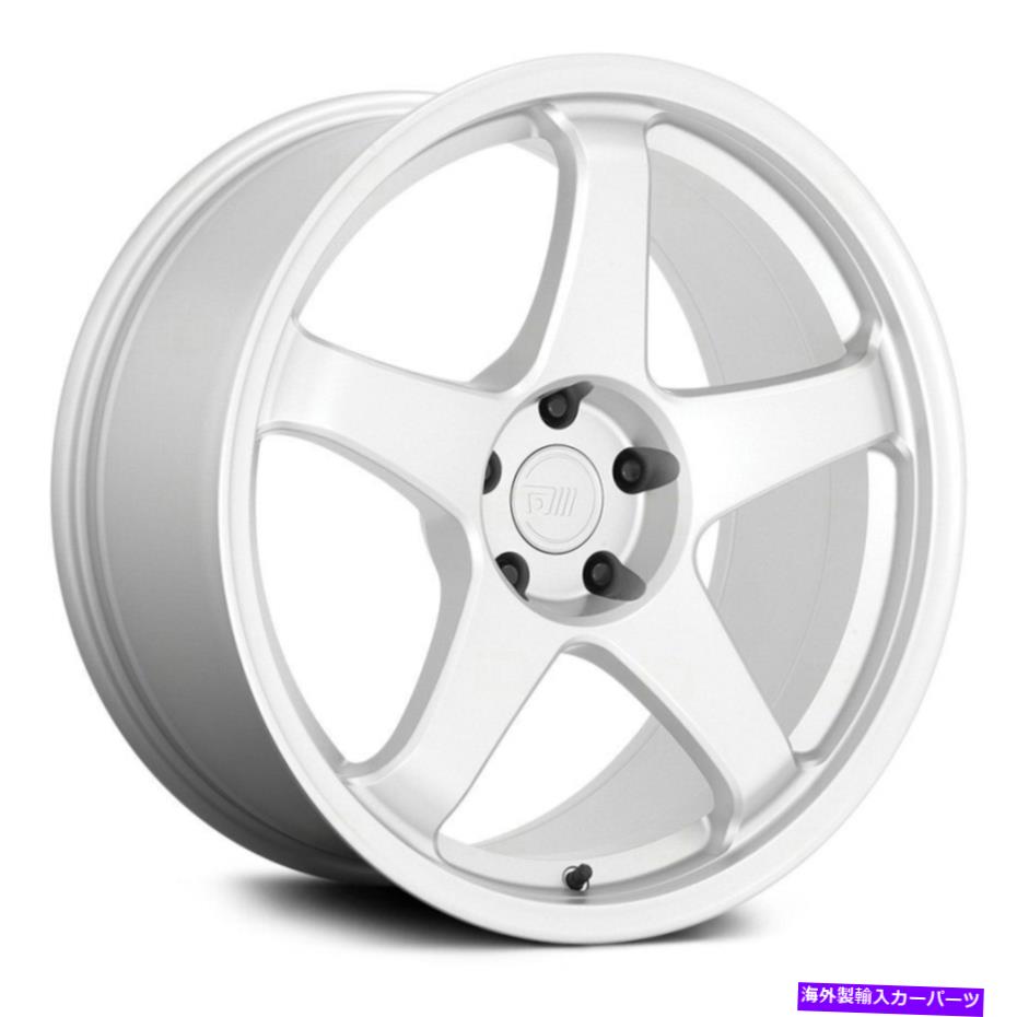 ホイール　４本セット Motegi Racing MR151 CS5ホイール18x8.5（45、5x114.3、72.56）シルバーリムセット4 Motegi Racing MR151 CS5 Wheels 18x8.5 (45, 5x114.3, 72.56) Silver Rims Set of 4【並行輸入品】