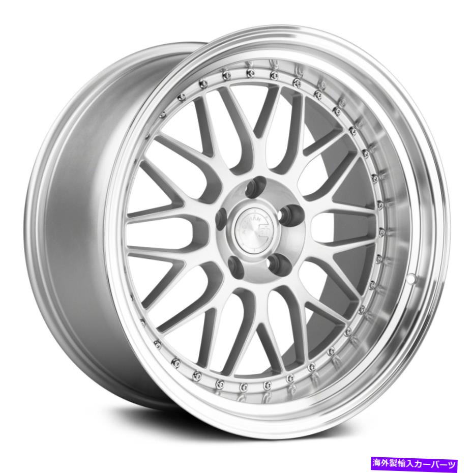 ホイール　４本セット Aodhan AH02ホイール19x11（15、5x114.3、73.1）4のシルバーリムセット Aodhan AH02 Wheels 19x11 (15, 5x114.3, 73.1) Silver Rims Set of 4【並行輸入品】｜Us Custom Parts Shop USDM 300,317円