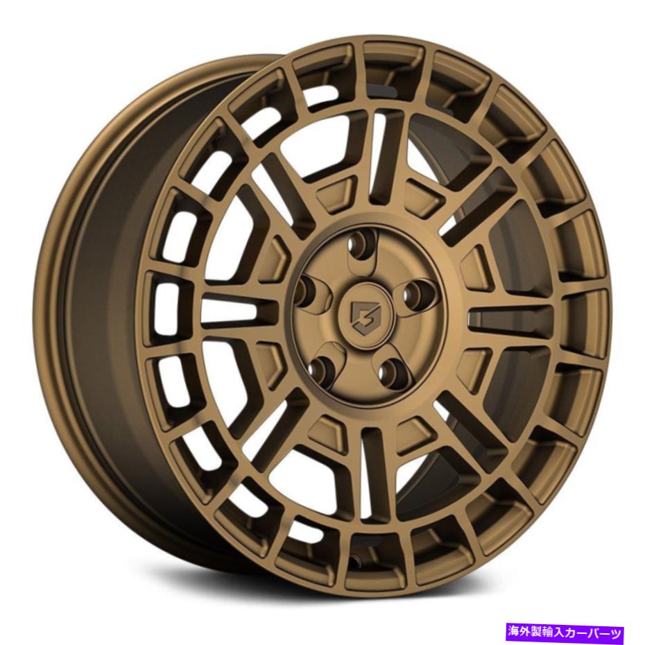 ホイール 4本セット ギアアロイ767bzホイール18x8(35、5x127、73.1)4のブロンズリムセット Gear Alloy 767BZ Wheels 18x8 (35, 5x127, 73.1) Bronze Rims Set of 4【並行輸入品】|Us Custom Parts Shop USDM