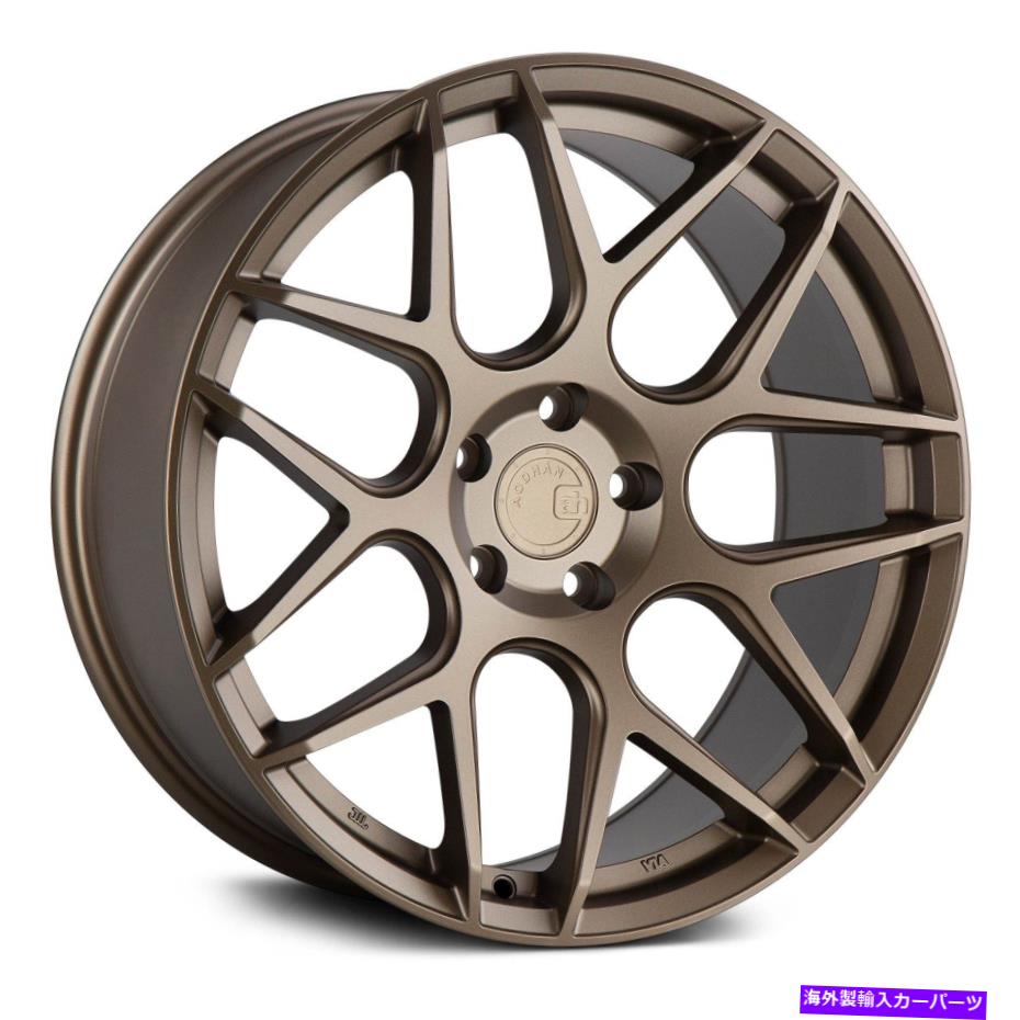 ホイール 4本セット aodhan aff2ホイール19x8.5(35、5x114.3、73.1)4のブロンズリムセット Aodhan AFF2 Wheels 19x8.5 (35, 5x114.3, 73.1) Bronze Rims Set of 4【並行輸入品】|Us Custom Parts Shop USDM