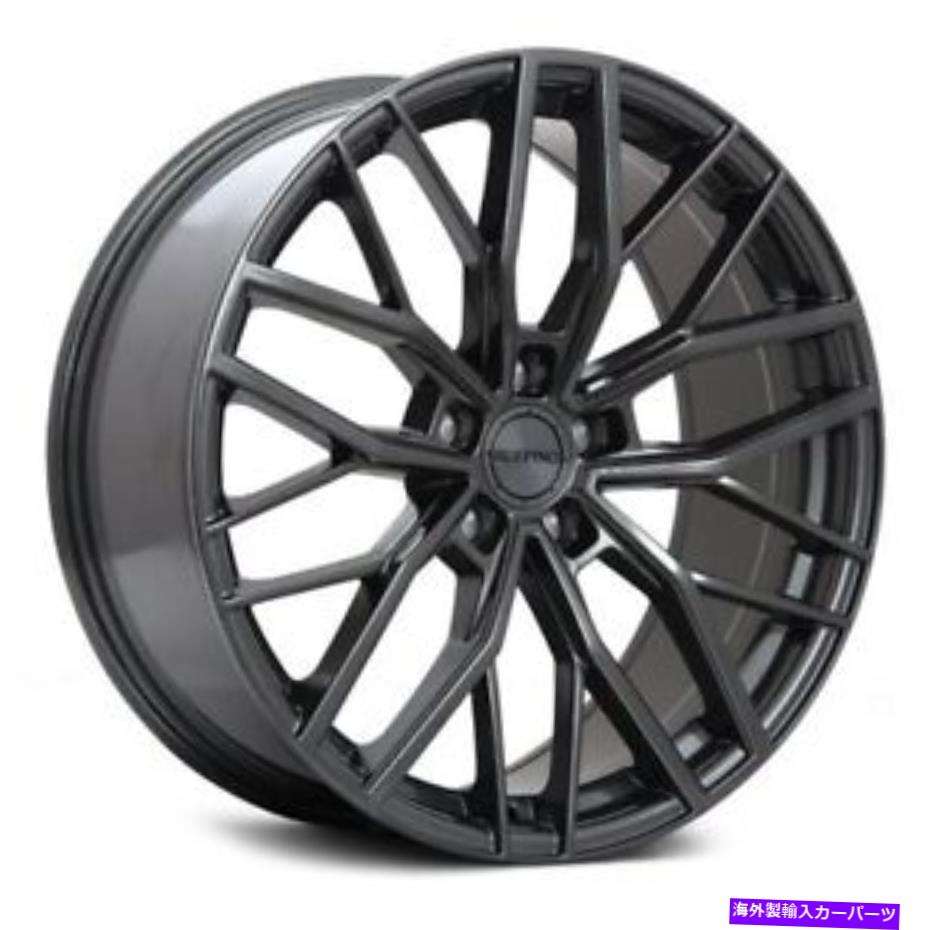 ホイール　４本セット Ruffino Ruf35 Teknik Wheels 18x8（35、5x112、66.6）グラファイトリムセット4 Ruffino RUF35 TEKNIK Wheels 18x8 (35, 5x112, 66.6) Graphite Rims Set of 4【並行輸入品】
