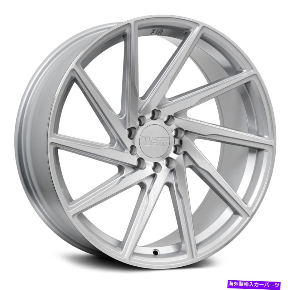 ホイール 4本セット F1R F29ホイール18x8.5(45、5x114.3、73.1)4のシルバーリムセット F1R F29 Wheels 18x8.5 (45, 5x114.3, 73.1) Silver Rims Set of 4【並行輸入品】