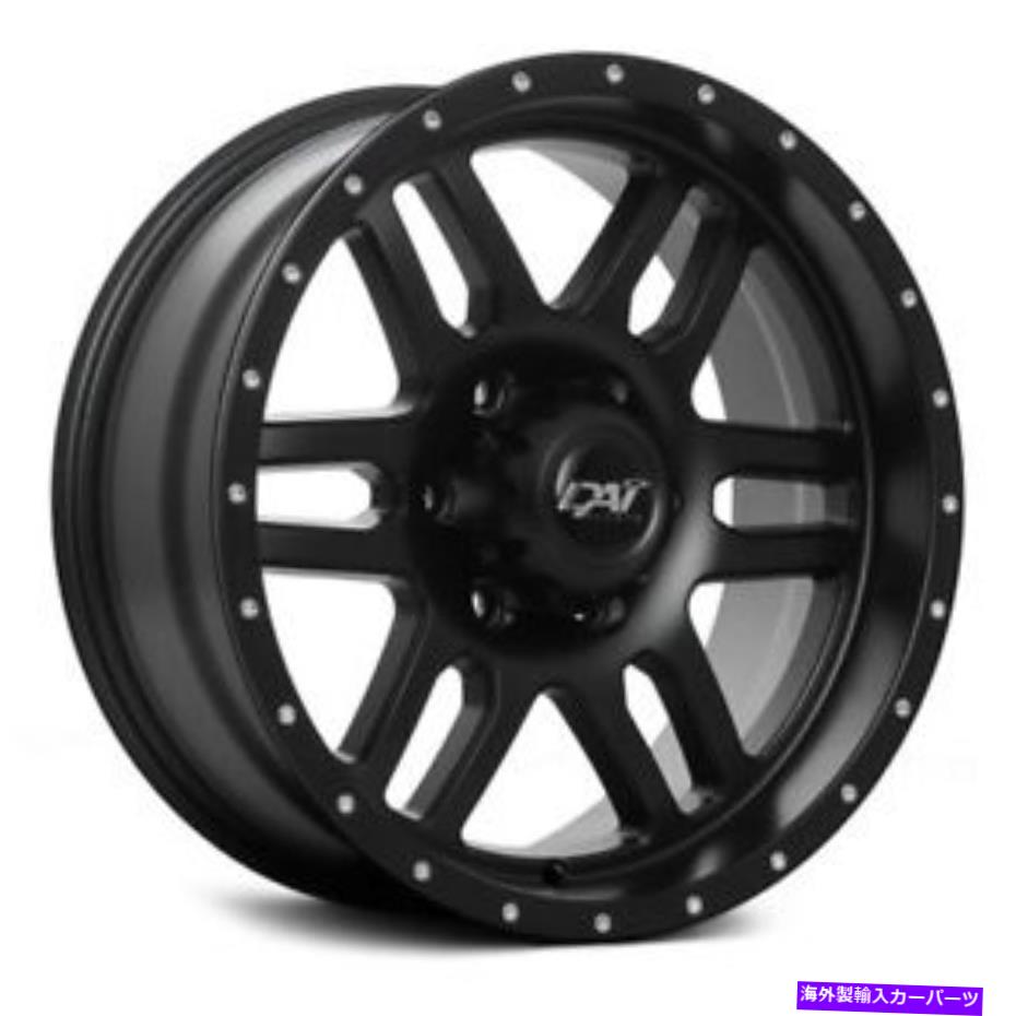 ホイール　４本セット Dai Alloys DW68ストームホイール17x8（10、6x139.7、108.1）4のブラックリムセット DAI Alloys DW68 STORM Wheels 17x8 (10, 6x139.7, 108.1) Black Rims Set of 4【並行輸入品】｜Us Custom Parts Shop USDM