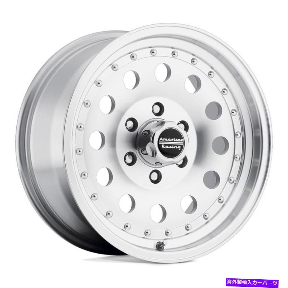 ホイール　４本セット American Racing AR62 Outlaw II 1PCホイール18x8（18、5x139.7）4のリムセット American Racing AR62 OUTLAW II 1PC Wheels 18x8 (18, 5x139.7) Rims Set of 4【並行輸入品】