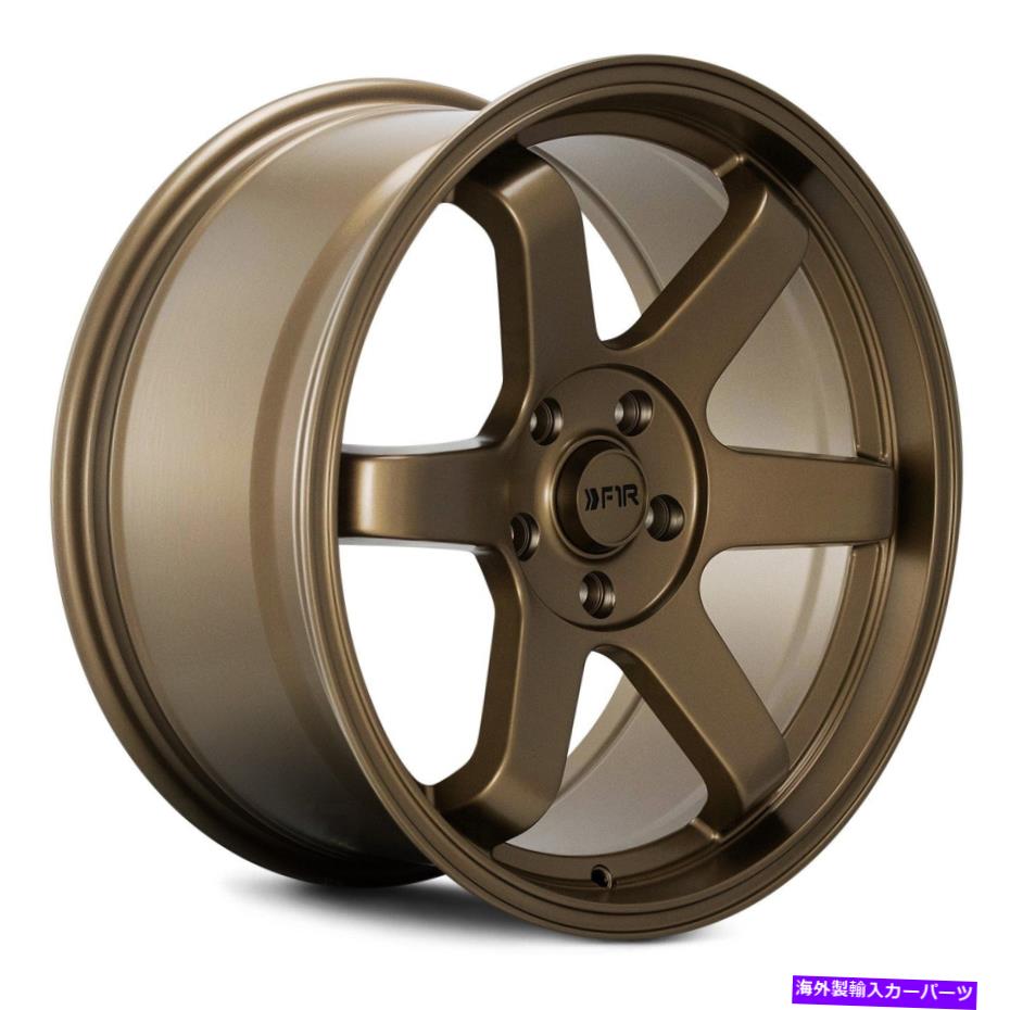 ホイール　４本セット F1R F106ホイール18x8.5（35、5x112、66.56）4のブロンズリムセット F1R F106 Wheels 18x8.5 (35, 5x112, 66.56) Bronze Rims Set of 4【並行輸入品】