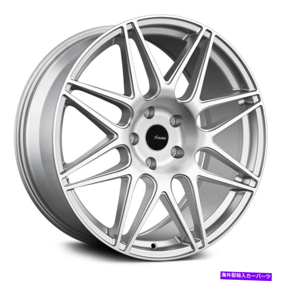 ホイール　４本セット Advanti Racing Classe Wheels20x10（35、5x114.3、73.1）4のシルバーリムセット Advanti Racing CLASSE Wheels 20x10 (35, 5x114.3, 73.1) Silver Rims Set of 4【並行輸入品】