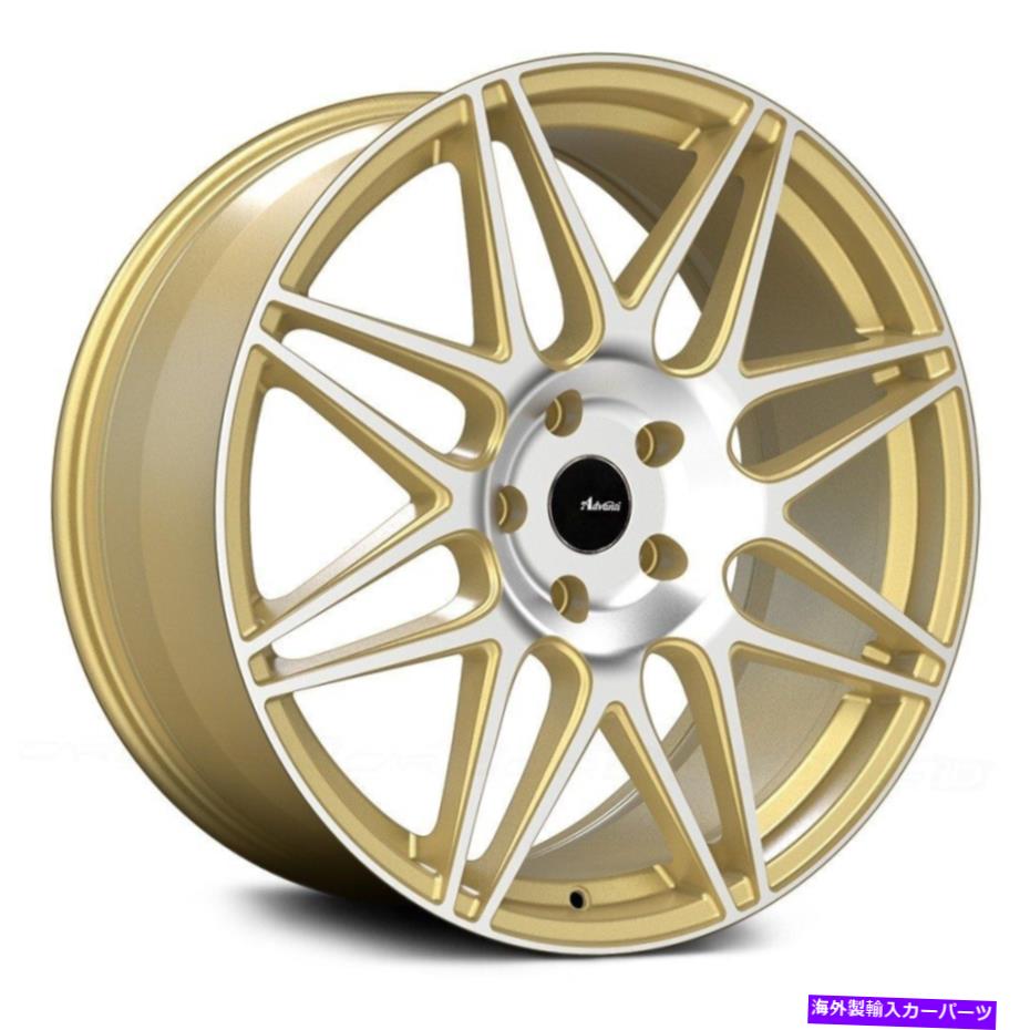 ホイール　４本セット Advanti Racing Classe Wheels20x10（45、5x120.65、74.1）4のゴールドリムセット Advanti Racing CLASSE Wheels 20x10 (45, 5x120.65, 74.1) Gold Rims Set of 4【並行輸入品】｜Us Custom Parts Shop USDM