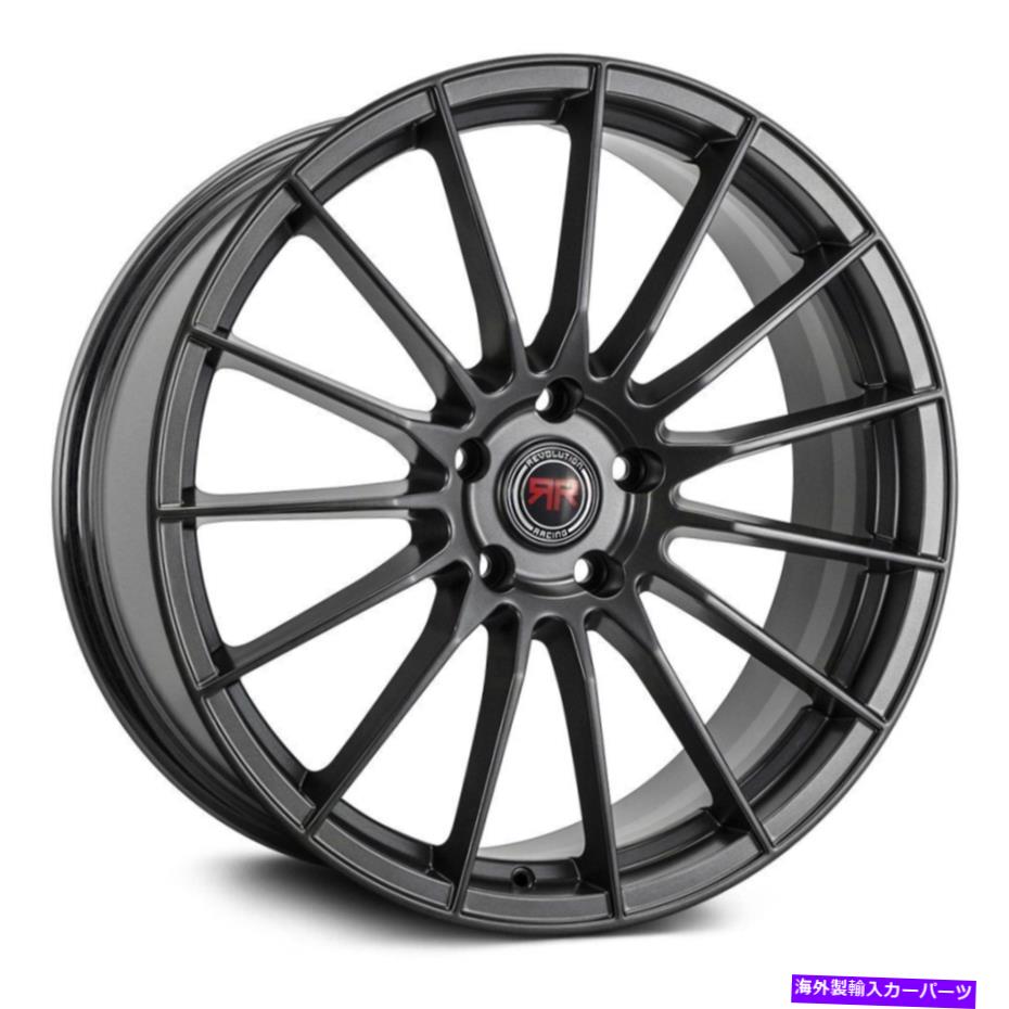 ホイール　４本セット Revolution Racing RR26ホイール18x8（40、5x114.3、73.1）4のグラファイトリムセット Revolution Racing RR26 Wheels 18x8 (40, 5x114.3, 73.1) Graphite Rims Set of 4【並行輸入品】